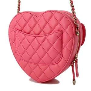 Chanel Bag Lambskin Shoulder Heart Matelasse